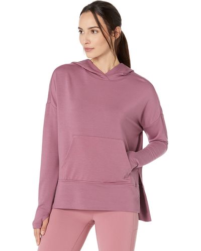 Skechers Skechluxe Restful Long Sleeve Hoodie - Purple