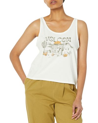 Volcom To The Bank Tank Top - White