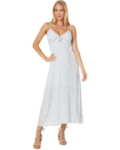 Billabong Away Midi Slip Dress - Blue