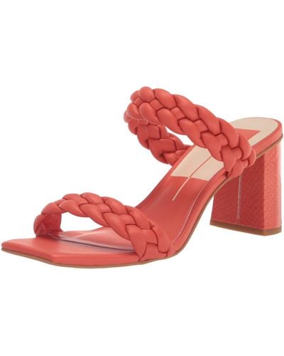 Dolce Vita Paily Heeled Sandal - Red