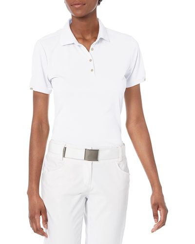 Greg Norman Collection Ml75 2below S/s Polo - White
