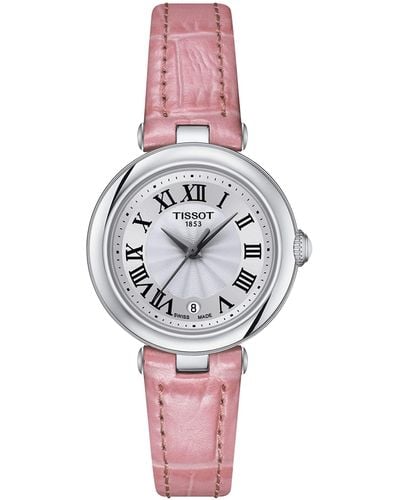 Tissot S Bellissima Small Lady 316l Stainless Steel Case Quartz Watch - Pink
