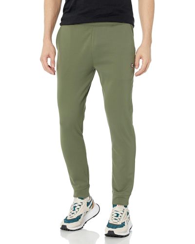 Champion , Gameday Sweatpants, Best Comfortable Jogger Pants, 31" Inseam, Cargo Olive-586644, X-large - Green