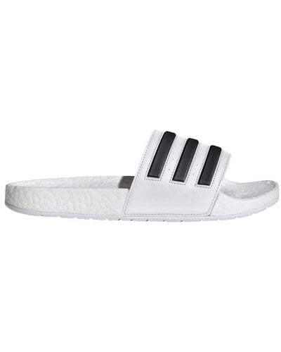 adidas Adilette Boost Slides Sandal - White