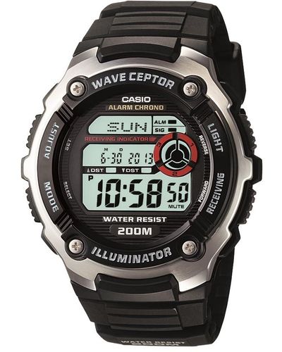 G-Shock Wv200a-1av Waveceptor Watch With Black Band