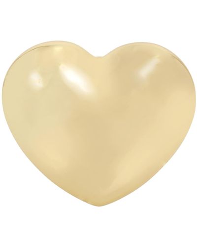 Steve Madden S Puffy Heart Cocktail Ring - Natural