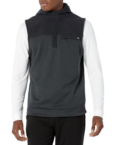 Under Armour Standard Storm Sweaterfleece Vest, - Black