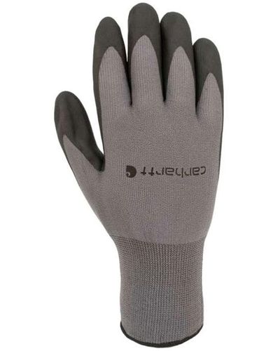 Carhartt Lined Touch Sensitive Nitrile Glove - Large - Gray
