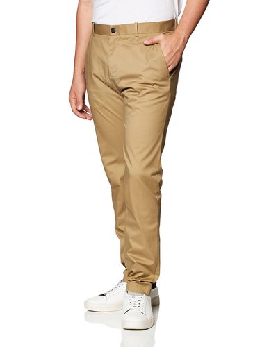 Perry Ellis Resist Spill Slim Fit Stretch Tech Chino - Multicolor