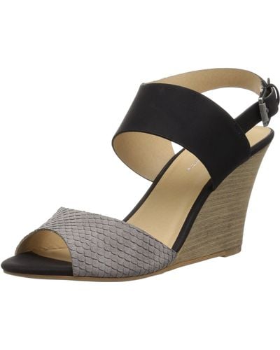 Chinese Laundry Cl By Brinn Wedge Sandal - Black