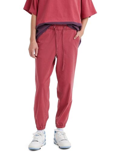 Levi's Off Duty Jogger, - Red
