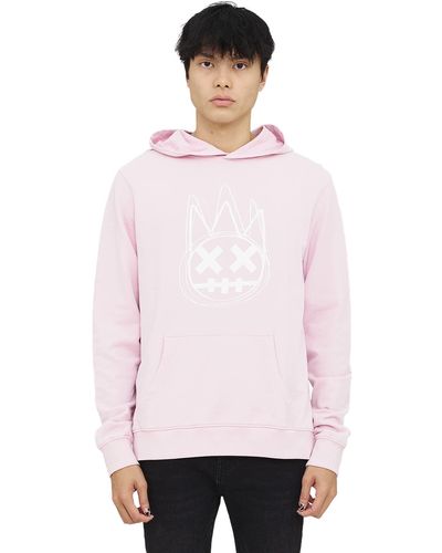 Cult Of Individuality French Terry Logo Pullover - Pink