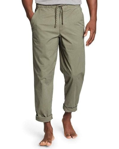 Eddie Bauer Regular Fit Top Out Ripstop Pants - Green