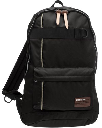 Black DIESEL Backpacks for Men | Lyst