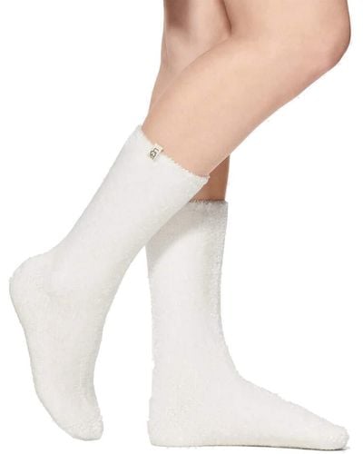 UGG Leda Crew Socks - White