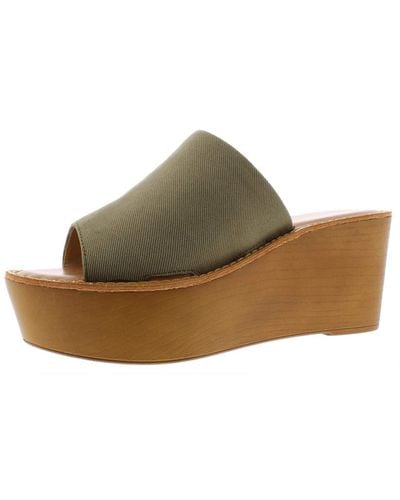 Chinese Laundry Wedge Sandal - Green