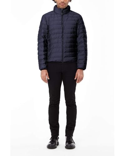 Tumi Pax Recycled Packable Travel Puffer Jacket - Blue