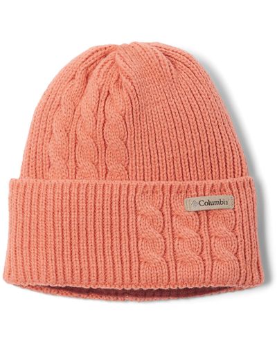 Columbia Agate Pass Cable Knit Beanie - Pink
