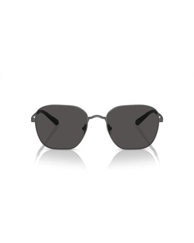 Brooks Brothers Bb4066 Square Sunglasses - Black