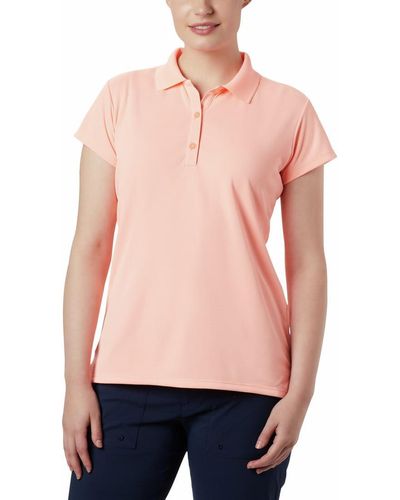 Columbia Innisfree Short Sleeve Polo - Pink