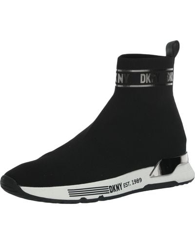 DKNY Neddie-sock Sneaker - Black
