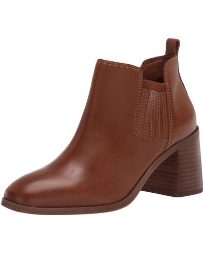 Lucky Brand Debruh Bootie Ankle Boot - Brown