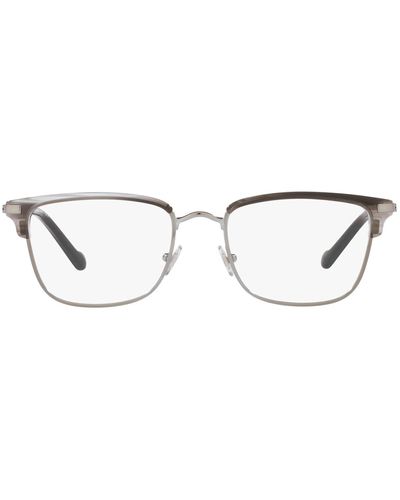Brooks Brothers Bb1101 Rectangular Prescription Eyewear Frames - Black