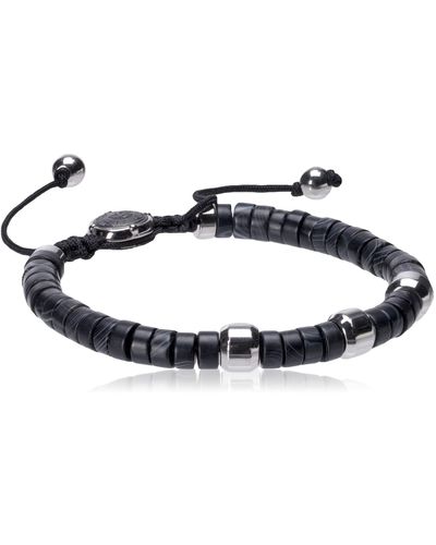 DIESEL Stainless Steel Bracelet - Black