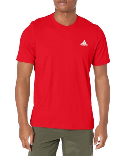 adidas Essentials Single Jersey Embroidered Small Logo T-shirt