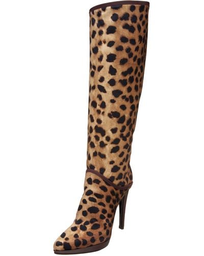 Casadei 3921 Platform Knee High Boot,jaguar,9 M Us - Brown