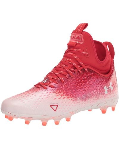 Under Armour Sportlight Lux MC 2.0 Chaussures de football pour homme, - Rouge