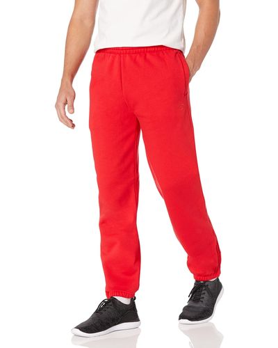 Champion , Super 2.0, Best Comfortable Fleece Sweatpants For , 31" Inseam, Scarlet-586404, X-small - Red