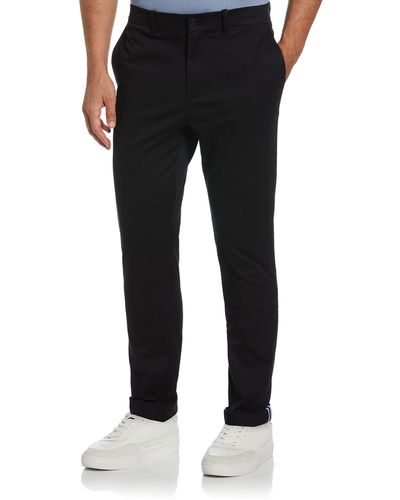 Original Penguin Slim Fit Premium Basic Chino Pants - Black