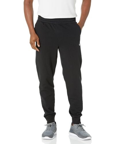 Champion Authentic Originals Sueded Fleece Jogger Sweatpants - Black