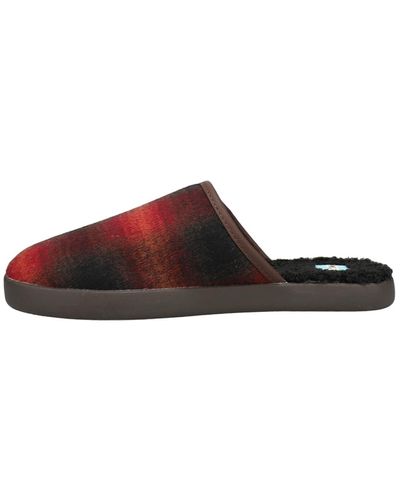 TOMS Red - Size 10.5 - Brown