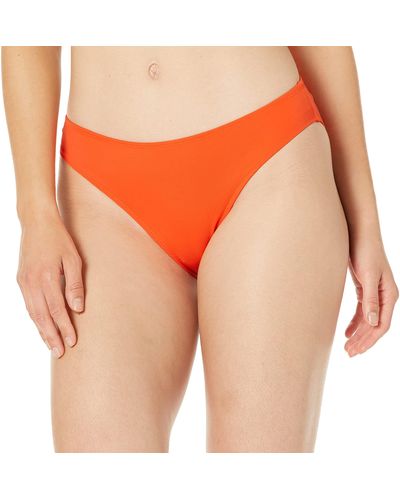 Amazon Essentials Classic Bikini Swimsuit Bottom - Orange