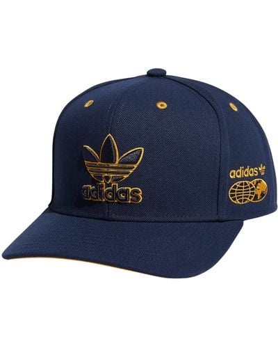 adidas Originals Modern Structured Adjustable Fit Hat - Blue