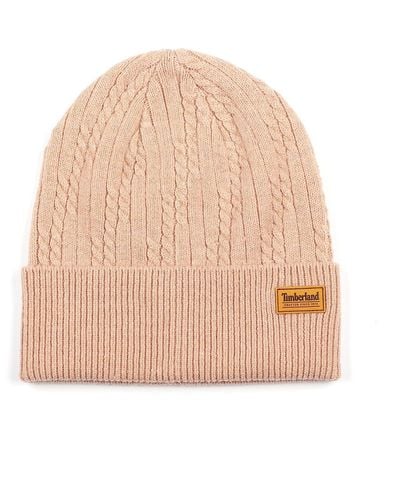 Timberland Gradation Cable Cuff Hat - Natural