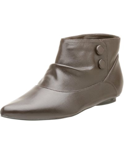 N.y.l.a. Cooper Ankle Boot,brown,9 M