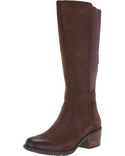 Teva Anaya Chelsea Tall Waterproof Comfortable Durable Leather Knee-high Boots - Brown
