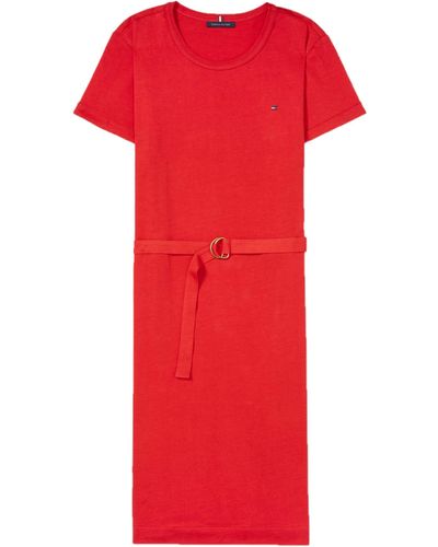 Tommy Hilfiger Adaptive T-shirt Dress - Red