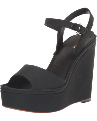 Joie Wedge Sandal - Black