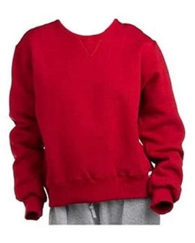Russell Essential Crew - Red