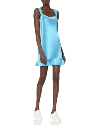 BCBGeneration Striped Bodycon Mini Dress - Blue