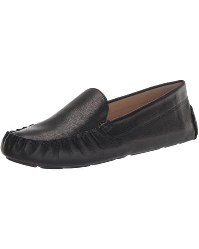Cole Haan Evelyn Driver (black Leather) Shoes