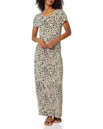 Amazon Essentials Short-sleeve Maxi Dress - Multicolor