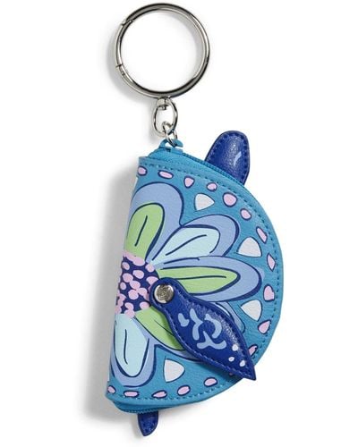 Vera Bradley Bag Charm Keychain - Blue