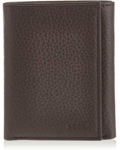 Ecco Sune Trifold Wallet - Brown