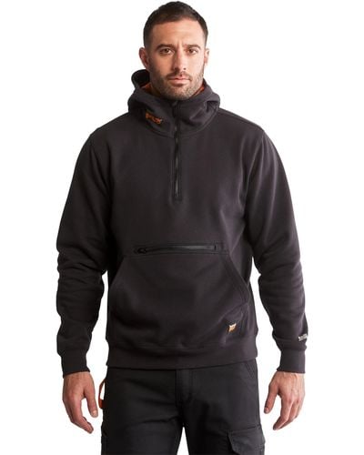 Timberland Pro Honcho Hd Pullover Hooded Sweatshirt - Black