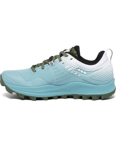Saucony Peregrine 10 St Trail Running Shoe - Blue